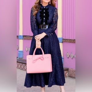 Halogen X Atlantic bow Lace Dress Size 12